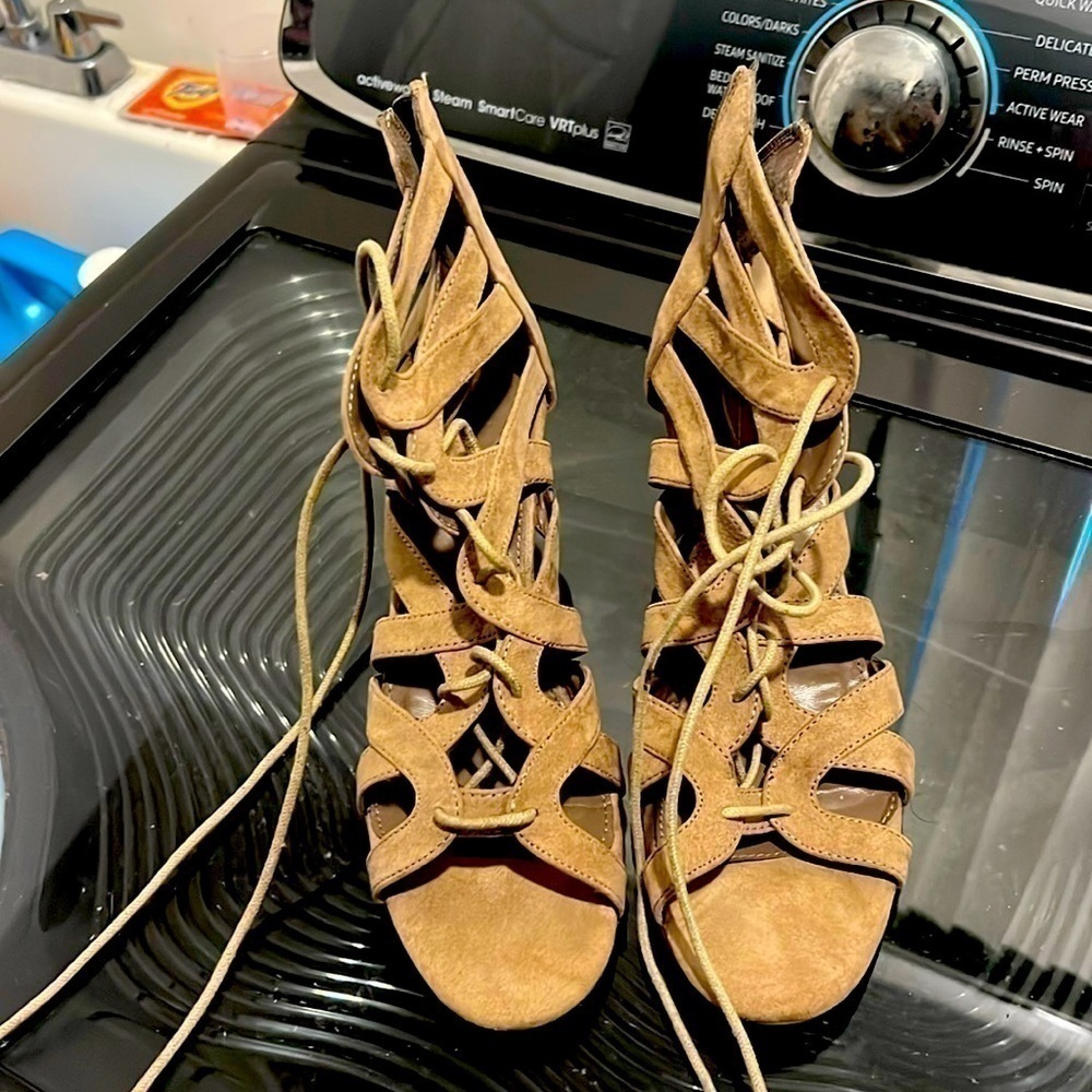 Sandals. Gently worn accepting offers size 9